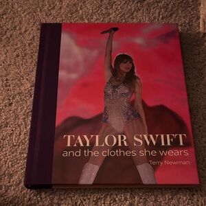 Taylor Swift Pink and Purple Book Cover